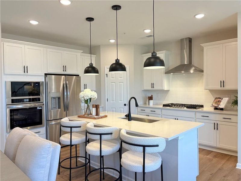 Furnished interior view inside a new home in Hemingway, Cumming (Image 5).