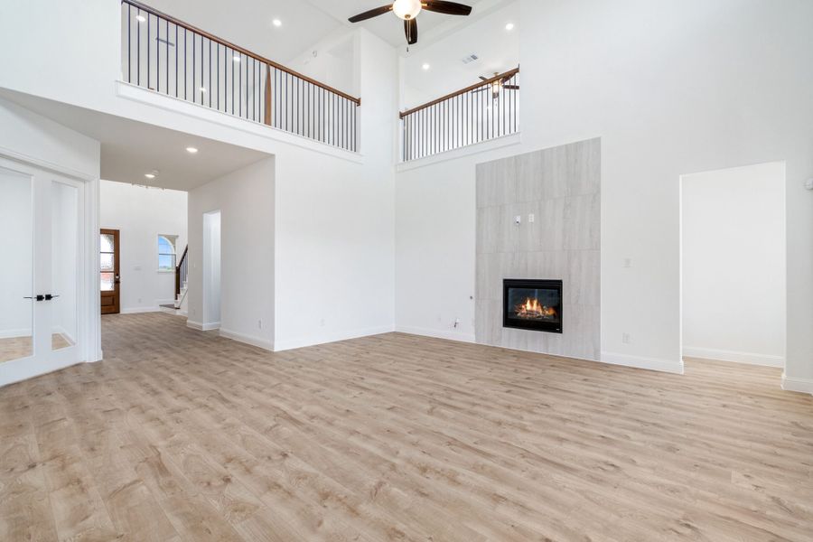 Spacious, unfurnished interior of a new home in Cambridge Crossing, Celina (Image 20). Spacious, unfurnished interior of a new home in Cambridge Crossing, Celina (Image 20).
