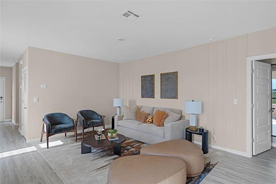 Furnished interior view inside a new home in , Winter Haven (Image 14).