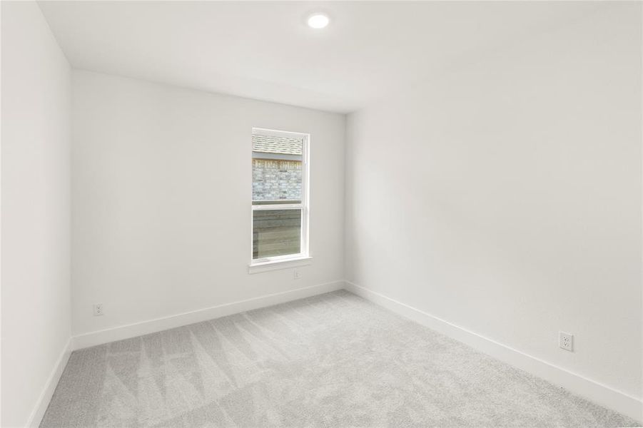 Spacious, unfurnished interior of a new home in Inspiration Collection at Union Park, Little Elm (Image 17).