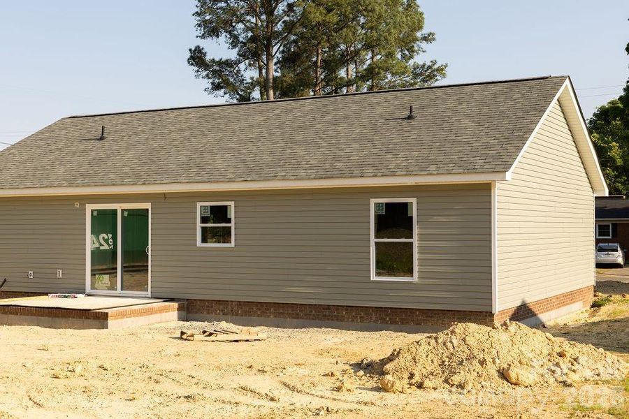 Exterior details and patio area of a home in , Albemarle (Image 4).