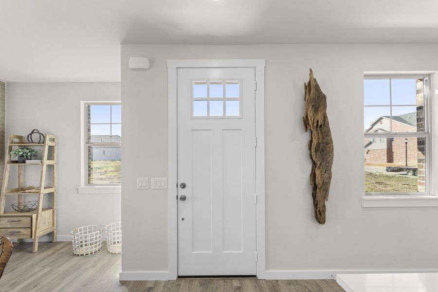 Furnished interior view inside a new home in Wildridge, Oak Point (Image 5).