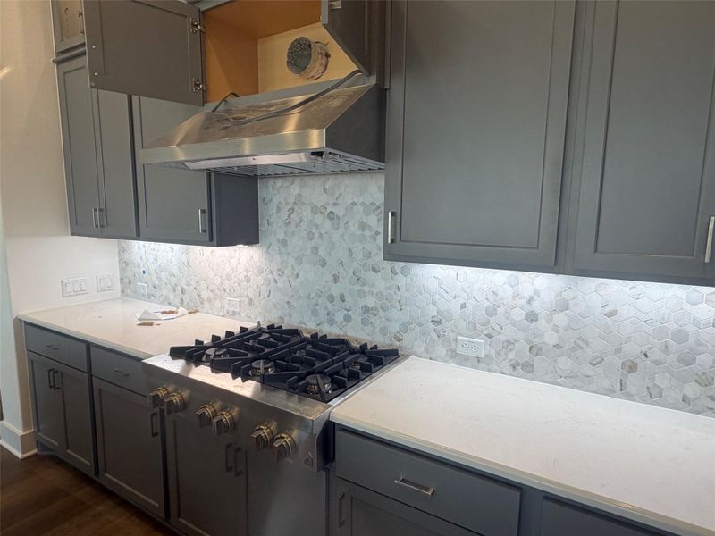 Close-up of interior finishes inside a home in Leander Estates, Leander (Image 10).