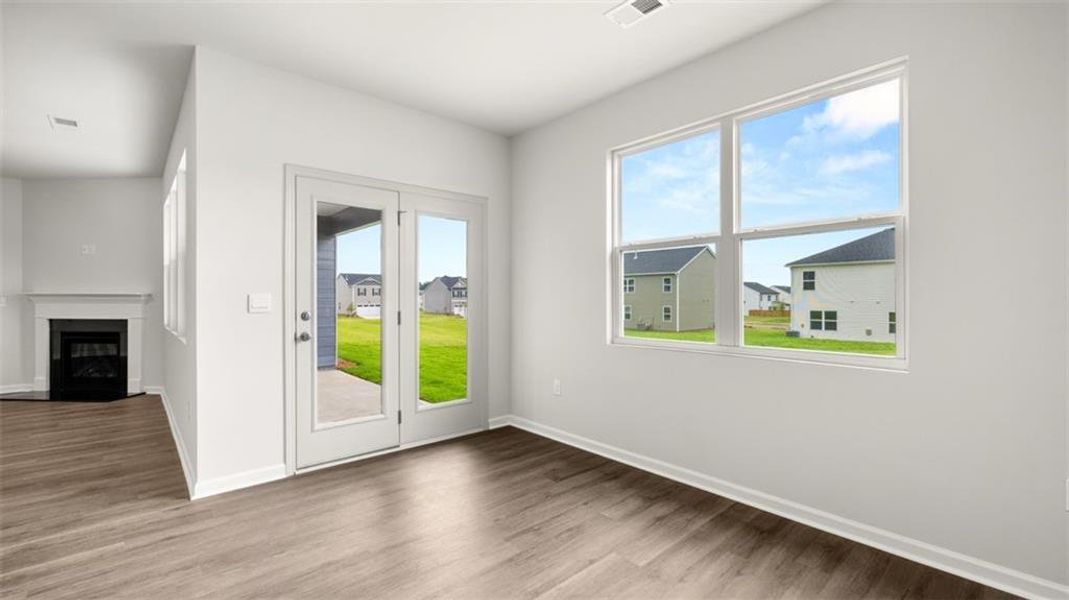 Spacious, unfurnished interior of a new home in Preserve at Dove Creek, Statham (Image 23).