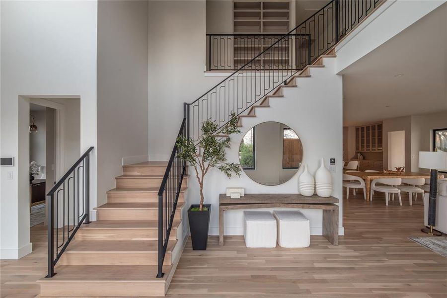 Furnished interior view inside a new home in , Dallas (Image 12).