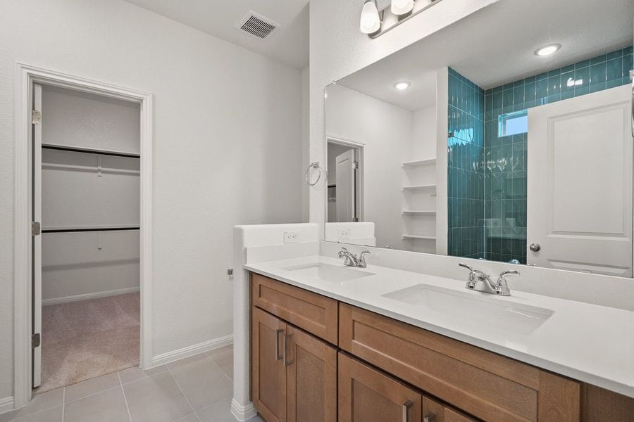 Furnished interior view inside a new home in The Hills of Bear Creek, Manchaca (Image 32).