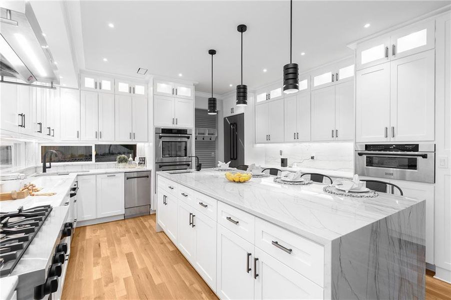 Furnished interior view inside a new home in , Decatur (Image 39).