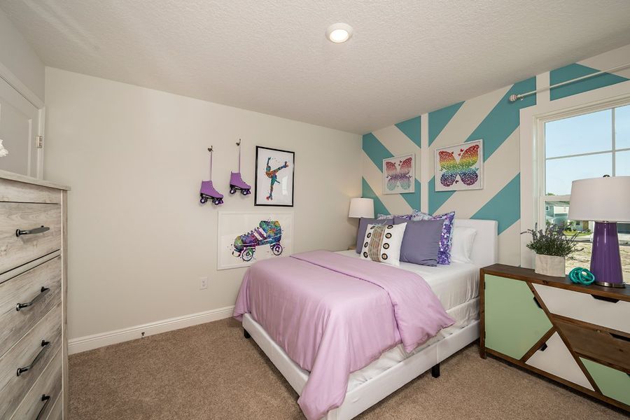 Representative furnished interior of a home built from the Coquina by Casa Fresca Homes in Mirada, San Antonio (Image 18).