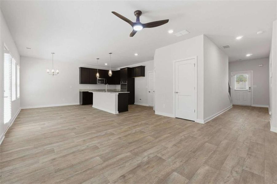Spacious, unfurnished interior of a new home in Fern Dale, Fairburn (Image 24). Spacious, unfurnished interior of a new home in Fern Dale, Fairburn (Image 24).