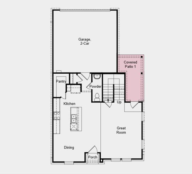2D floor plan layout of this home in North Sky Celina, Celina, TX (Image 4). 2D floor plan layout of this home in North Sky Celina, Celina, TX (Image 4).