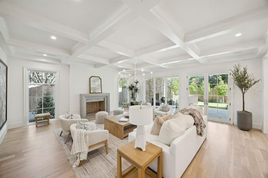 Furnished interior view inside a new home in , University Park (Image 25). Furnished interior view inside a new home in , University Park (Image 25).