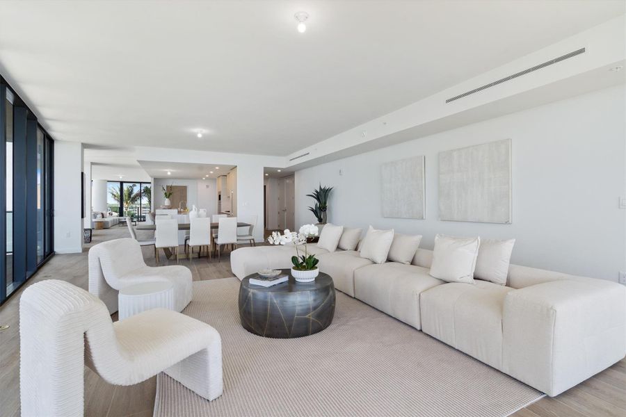 Furnished interior view inside a new home in Casamar, Pompano Beach (Image 15).