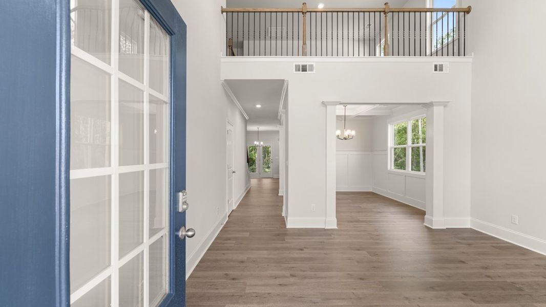 Representative unfurnished interior of a home built from the Grayson by D.R. Horton in Holland Estates, Powder Springs (Image 13).