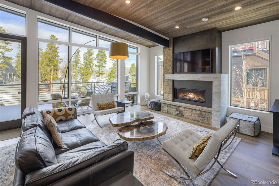 Furnished interior view inside a new home in , Frisco (Image 17).