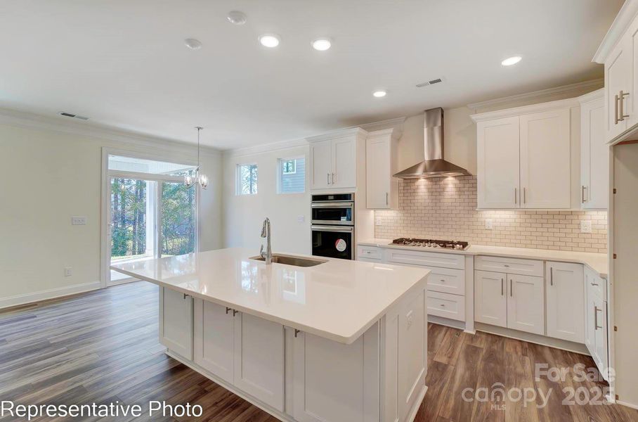 This home will have white quartz countertops