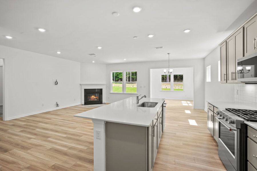 Furnished interior view inside a new home in Michaux Gardens, Belmont (Image 39). Furnished interior view inside a new home in Michaux Gardens, Belmont (Image 39).