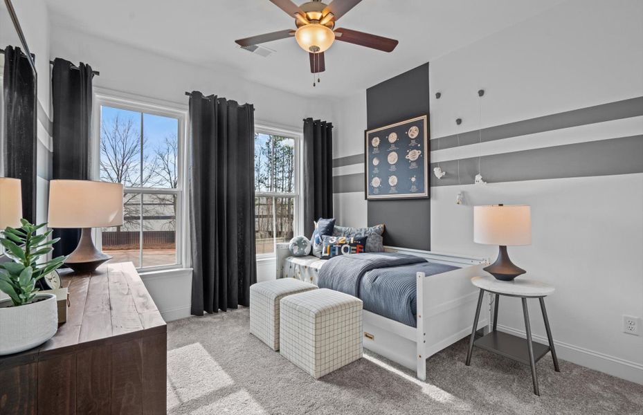 Furnished interior view inside a new home in Alston Park, Greenville (Image 20). Furnished interior view inside a new home in Alston Park, Greenville (Image 20).