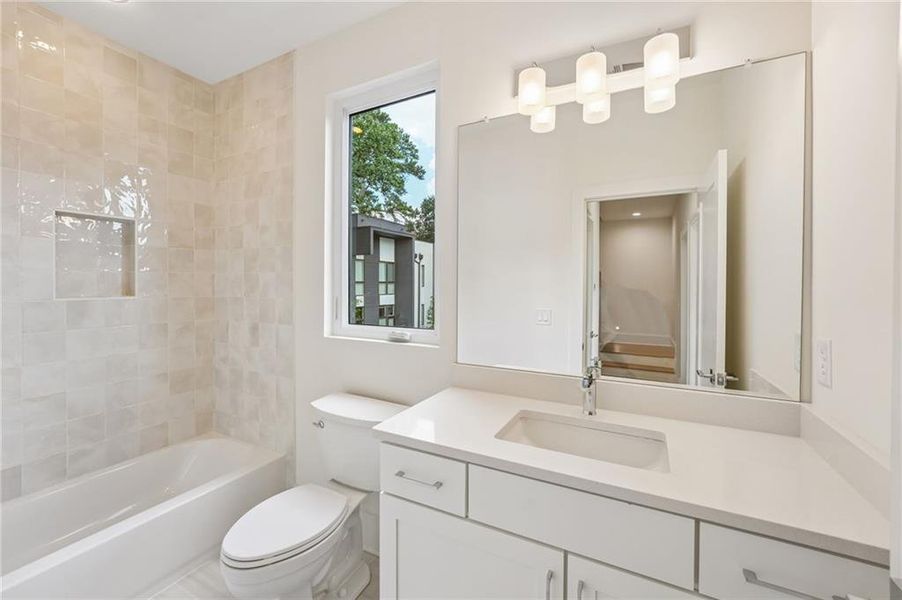 Furnished interior view inside a new home in , Decatur (Image 12).