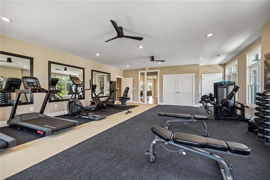 Community amenities in The Courtyards at Bailey Farms, Dacula (Image 40).