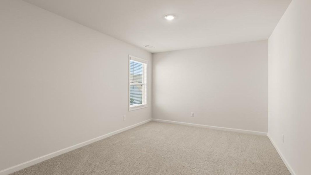 Spacious, unfurnished interior of a new home in Hamptons at Riverwood East, Dallas (Image 28).