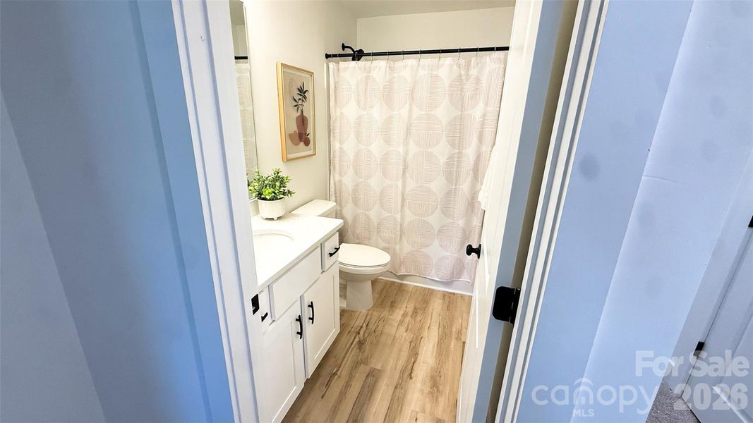 Furnished interior view inside a new home in , Charlotte (Image 11).