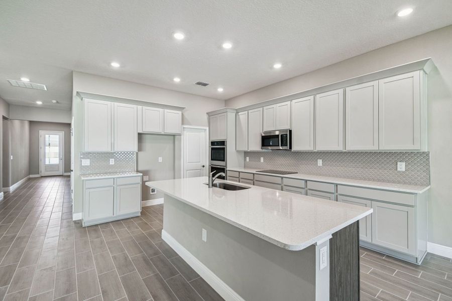 Furnished interior view inside a new home in Pinecone Reserve, Brooksville (Image 9).