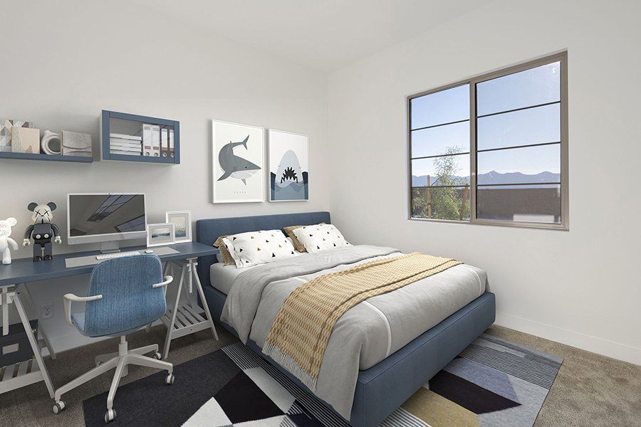 Furnished interior view inside a new home in Salero, Phoenix (Image 10). Furnished interior view inside a new home in Salero, Phoenix (Image 10).