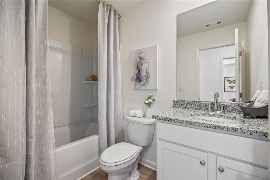 Furnished interior view inside a new home in Shoals Crossing, Conyers (Image 23).