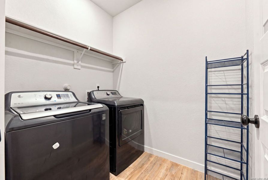 Furnished interior view inside a new home in Millican Grove, Converse (Image 17).