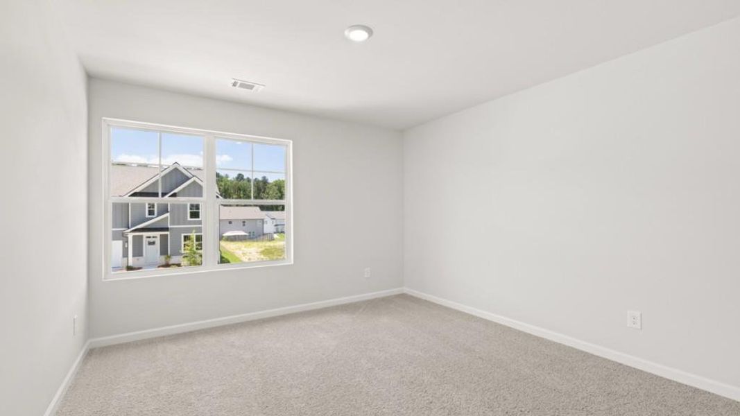 Spacious, unfurnished interior of a new home in Hamptons at Riverwood South, Dallas (Image 28). Spacious, unfurnished interior of a new home in Hamptons at Riverwood South, Dallas (Image 28).