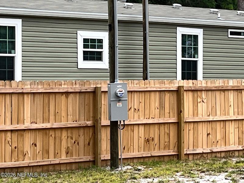 Exterior details and patio area of a home in , Satsuma (Image 18).