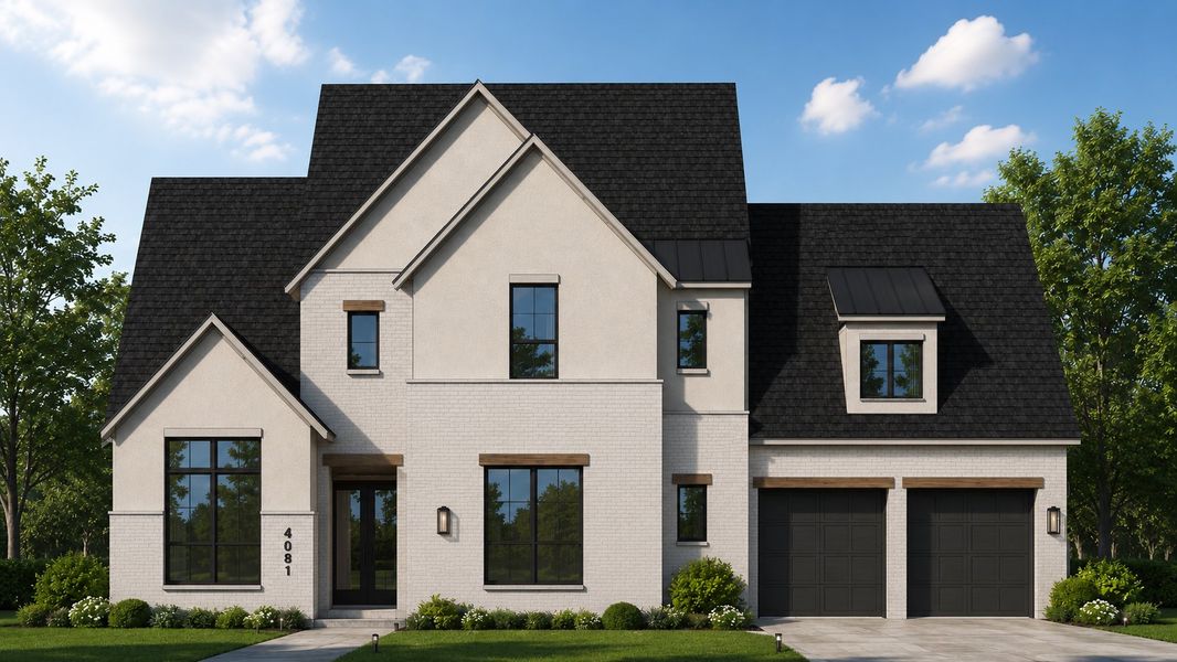 Representative Elevation - some options shown Representative Elevation - some options shown