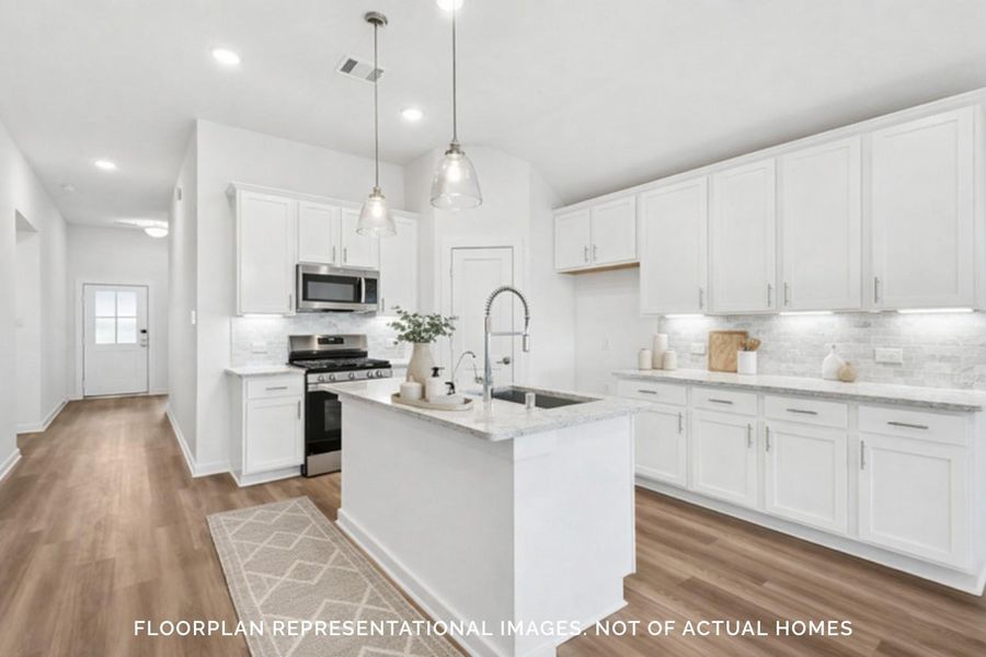 Furnished interior view inside a new home in Miller's Pond, Rosenberg (Image 11).
