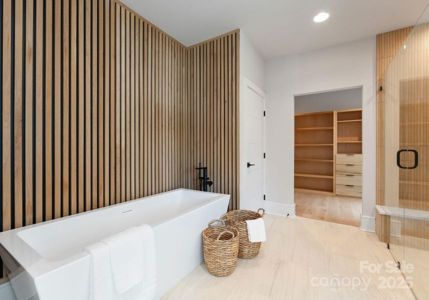 Furnished interior view inside a new home in , Charlotte (Image 34).