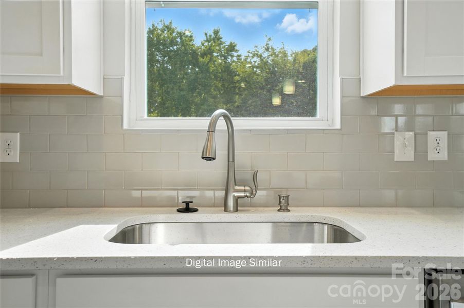 Close-up of interior finishes inside a home in Bailey Run, Charlotte (Image 20).