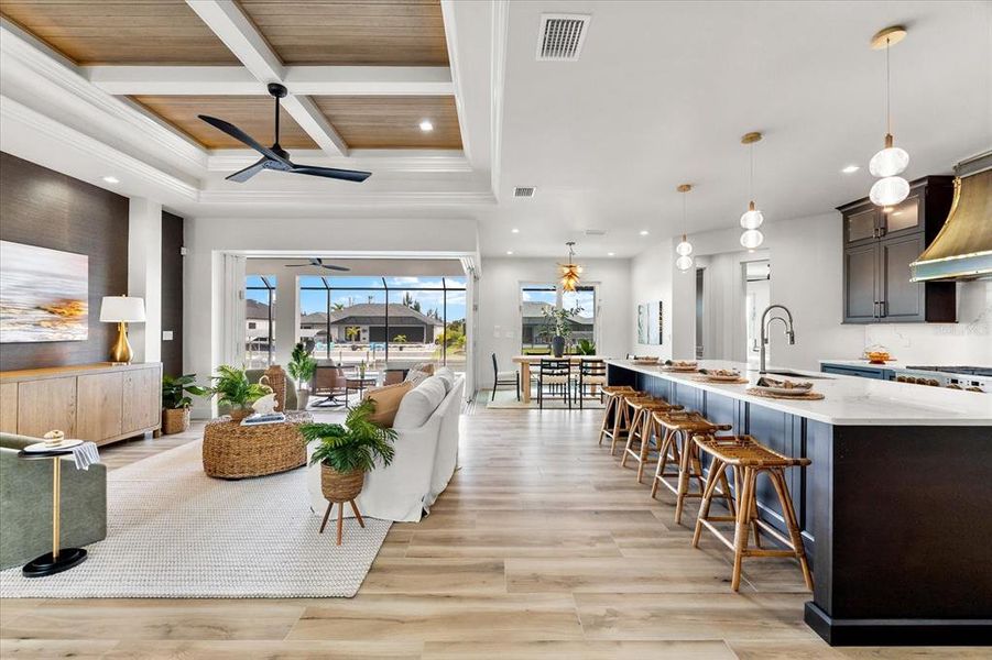 Furnished interior view inside a new home in , Port Charlotte (Image 33).