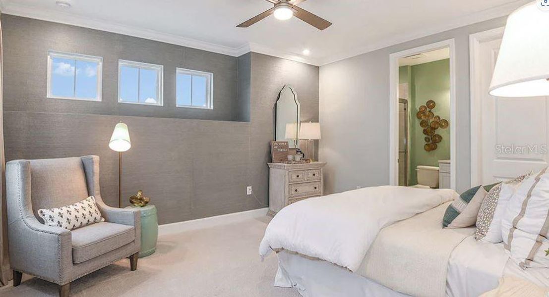 Furnished interior view inside a new home in Palms at Coasterra, Palmetto (Image 10).