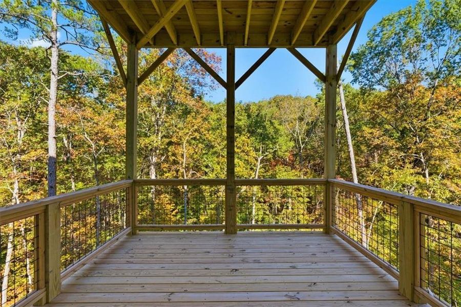 Exterior details and patio area of a home in , Cartersville (Image 4).