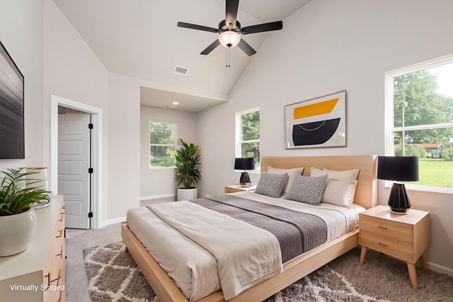 Representative furnished interior of a home built from the Sycamore 4 by Nason Homes in Woodland Farms, Dickson (Image 9).