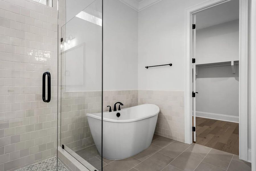 The Marshall C Primary Suite Bathroom