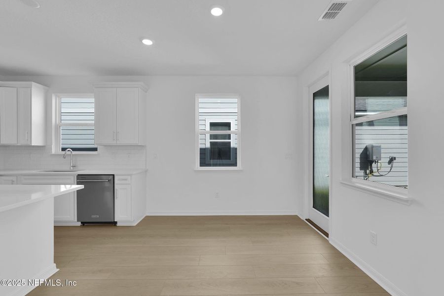 Furnished interior view inside a new home in Hawthorn Park at Wildlight, Yulee (Image 12).