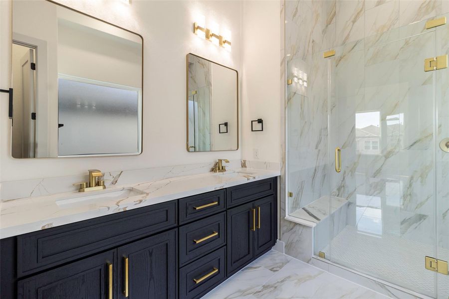 Furnished interior view inside a new home in , Houston (Image 5).