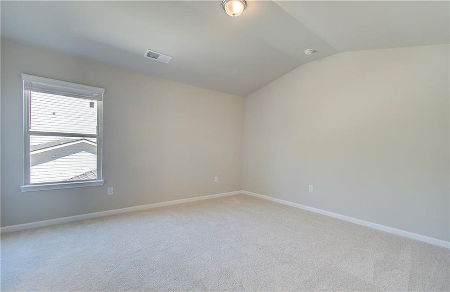 Spacious, unfurnished interior of a new home in Cambria at Traditions, Hampton (Image 16). Spacious, unfurnished interior of a new home in Cambria at Traditions, Hampton (Image 16).
