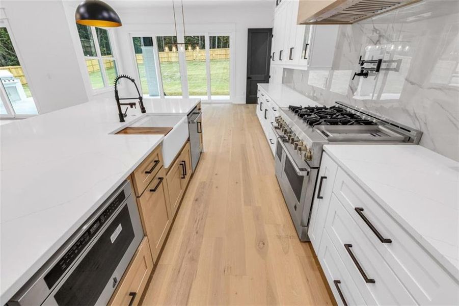 Furnished interior view inside a new home in , Grayson (Image 13). Furnished interior view inside a new home in , Grayson (Image 13).