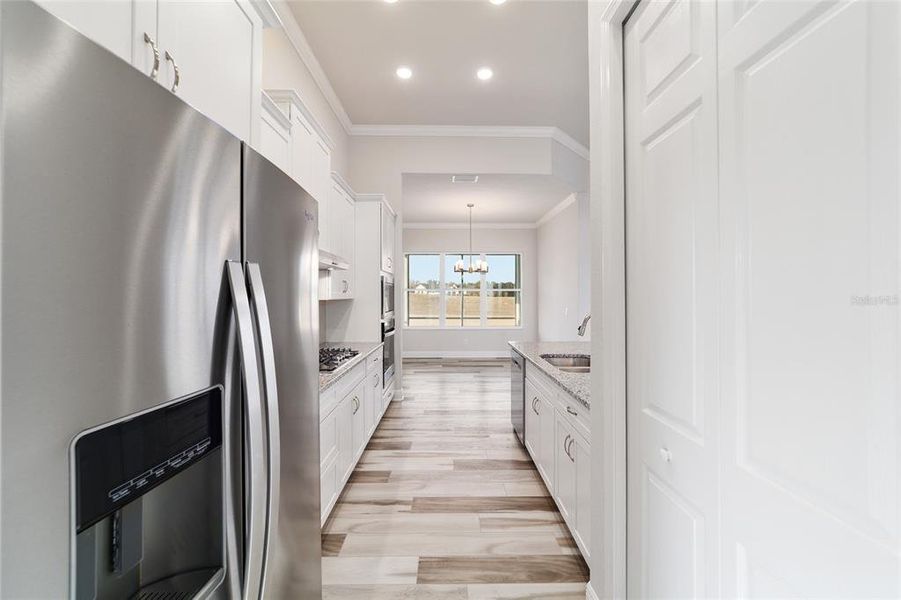 Furnished interior view inside a new home in , Inverness (Image 7).
