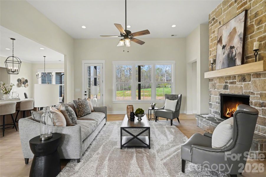Furnished interior view inside a new home in , Mount Ulla (Image 25).