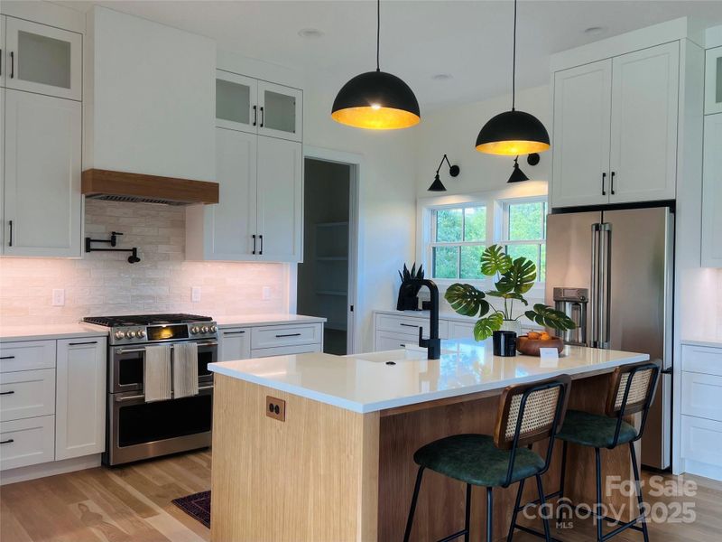 Furnished interior view inside a new home in , Asheville (Image 17). Furnished interior view inside a new home in , Asheville (Image 17).