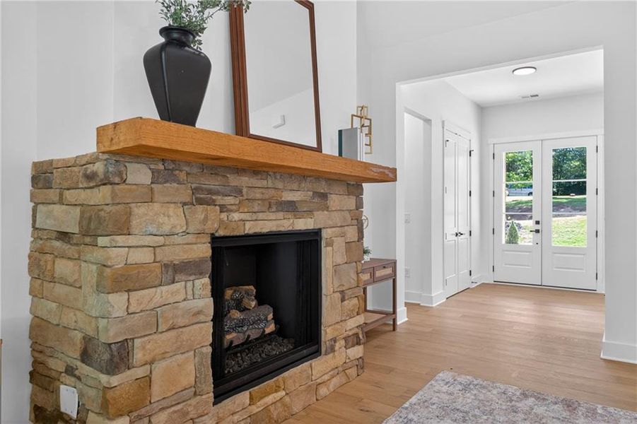 Furnished interior view inside a new home in , Cumming (Image 19).