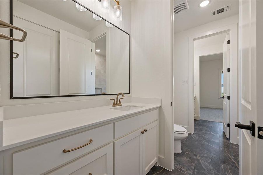 Furnished interior view inside a new home in NorthGlen, Haslet (Image 15).