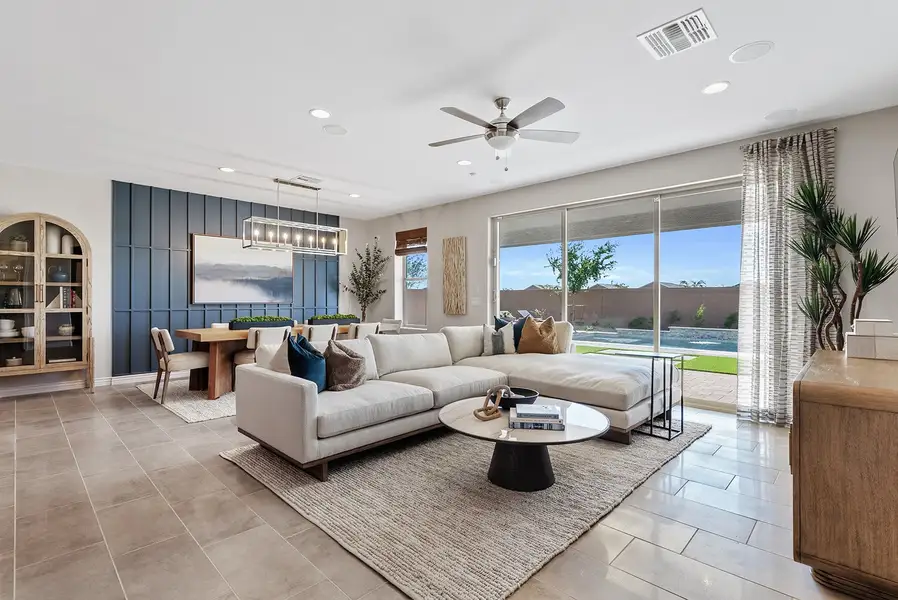 Furnished interior view inside a new home in Artisan at Asante, Surprise (Image 3).